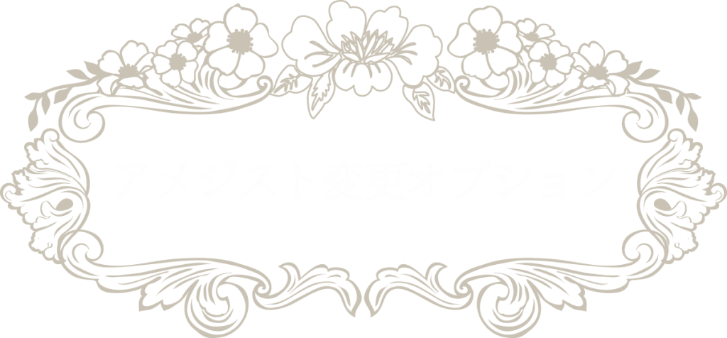 アメジスト変更オプション
