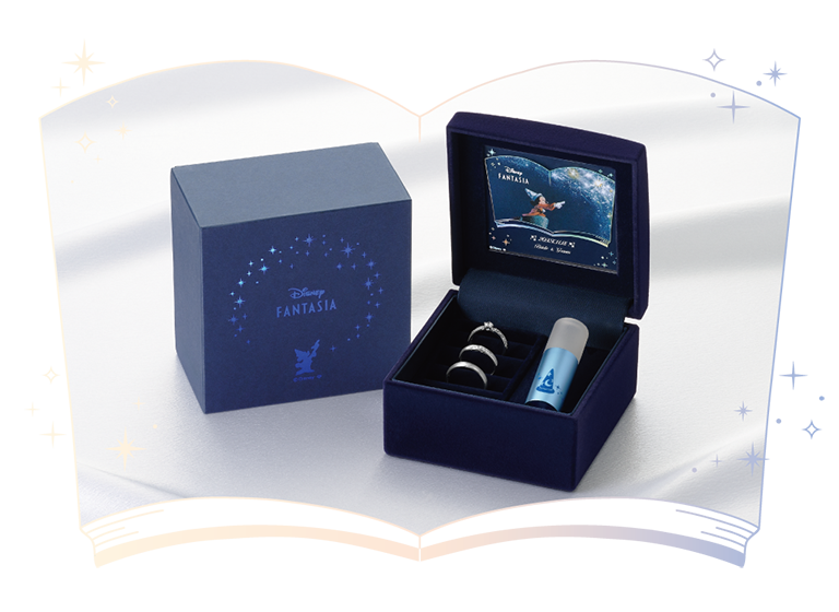 スコープ付きジュエリーボックス